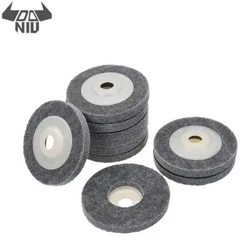 

DANIU Nylon Grinding Disc 10Pcs/set 100x12x16mm Angle Grinder Fiber Nylon Buffing Polishing Wheel Angle Grinding Sanding Disc