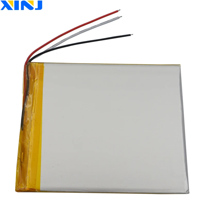 XINJ 3 7 V 5000 mAh провода для термистора литий полимерная батарея li po электронной книги