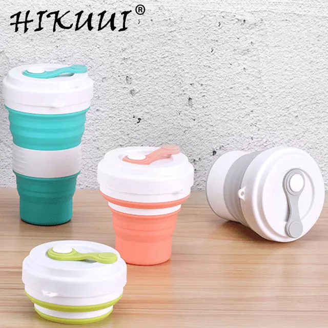 550 ml creativo Pieghevole In Silicone Tazza di Corsa Portatile Tazza di Acqua d 550 ml creativo Pieghevole In Silicone Tazza di Corsa Portatile Tazza di Acqua d