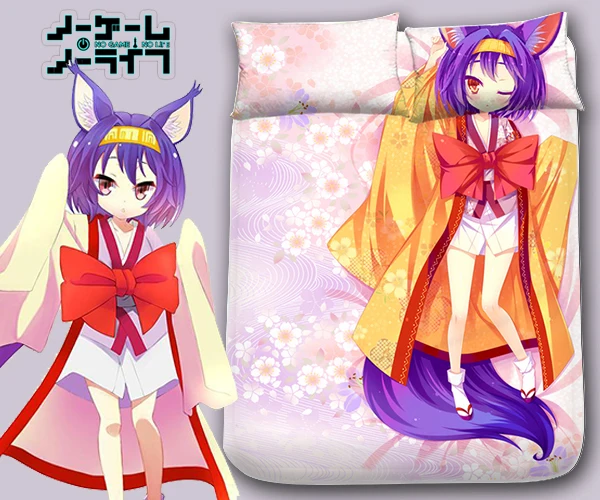 

Hobby Express Hatsuse Isuna - No Game No Life Japanese Anime Bed Blanket or Duvet Cover 3