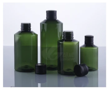 

Hot sale 50pcs,150ml Black alumina bottle cap Empty bottles PET plastic bottle Empty cosmetic containers Perfume bottle