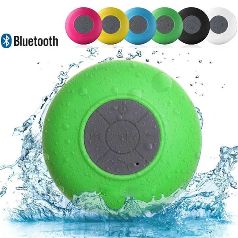 

Yoteen Portable Shower Waterproof Bluetooth Speaker For iOS Android Wireless Subwoofer Handsfree Car Speaker Loudspeaker Mic
