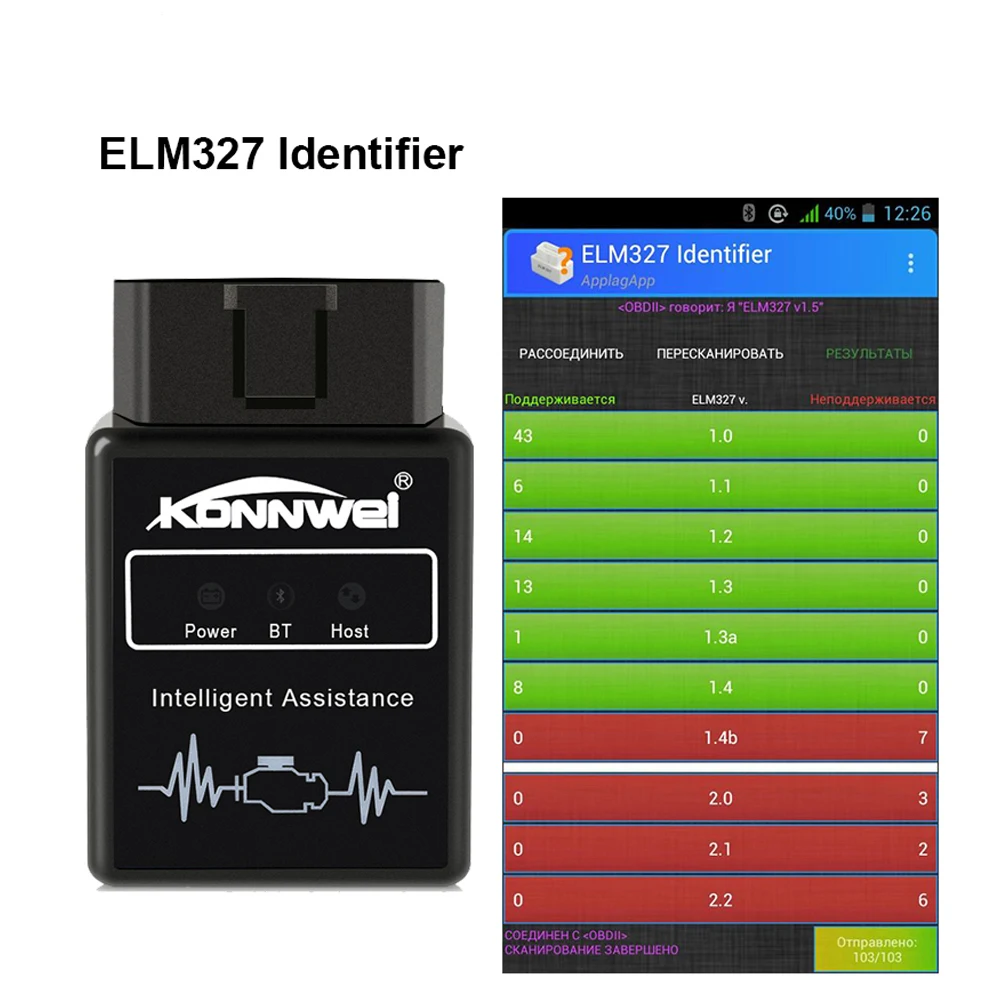 KONNWEI KW912 Автомобильный сканер считыватель кодов Bluetooth 3,0 OBDII автоматический сканер адаптер сканирующий инструмент Диагностический тестер ошибок android