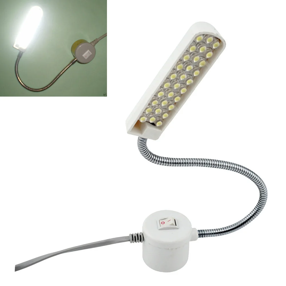 Flexible LED Desk Lamps Mount LED Machine Sewing Light