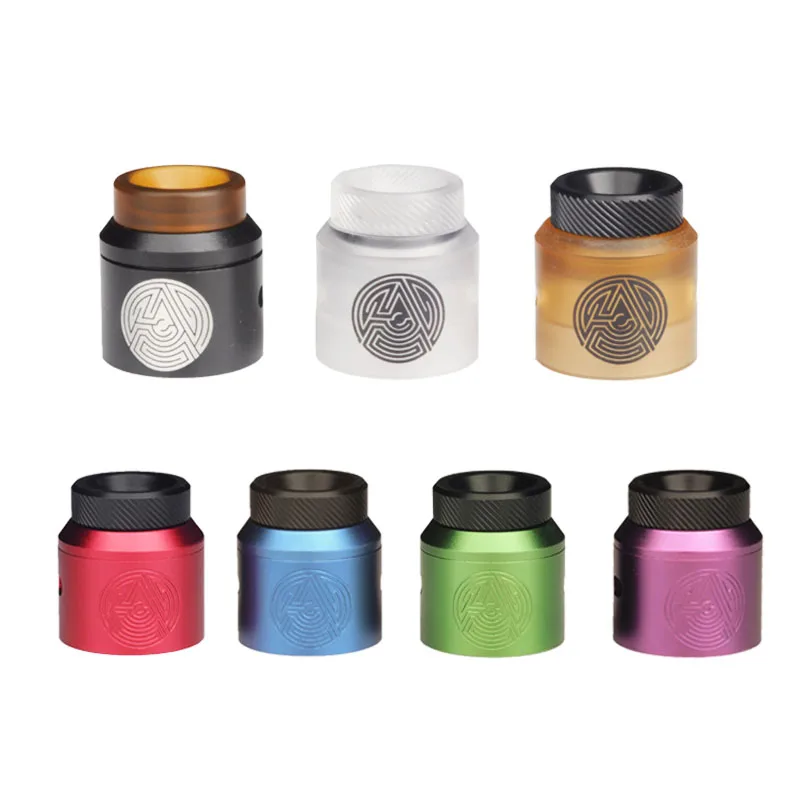 

ADVKEN Artha V1.5 RDA PEI/PC/Stainless Steel Top Cap with 810 Drip Tip Kit