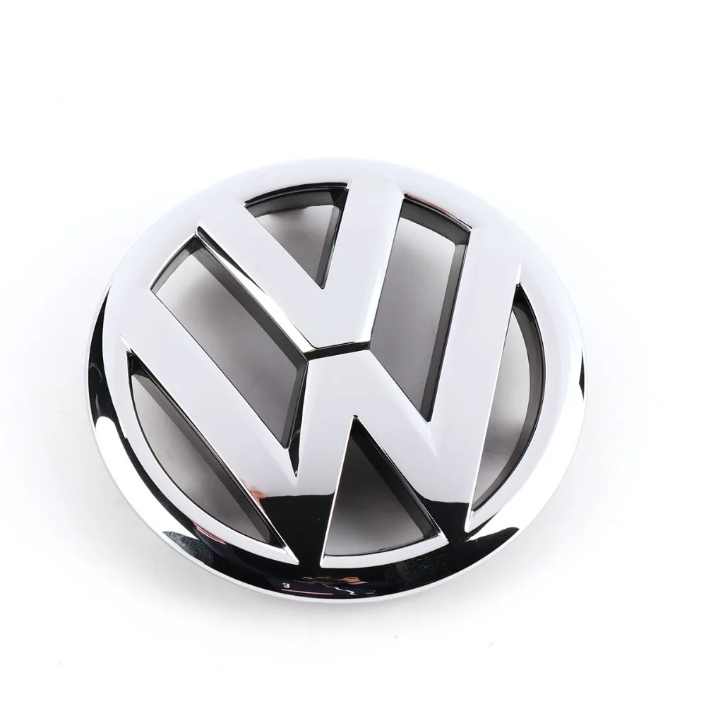 Авто 130 мм VW эмблема хром OEM Передняя решетка значок наклейка для Volkswagen Jetta MK6 Sedan 2011- 5C6 853 601 5C6853601ULM