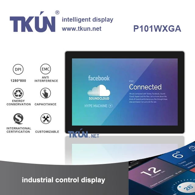 

10inch Touch display, LCD screen, capacitive touch, LCD monitor, 10.1 inch 10.1inch monitor touch screen IPS multi-touch screen