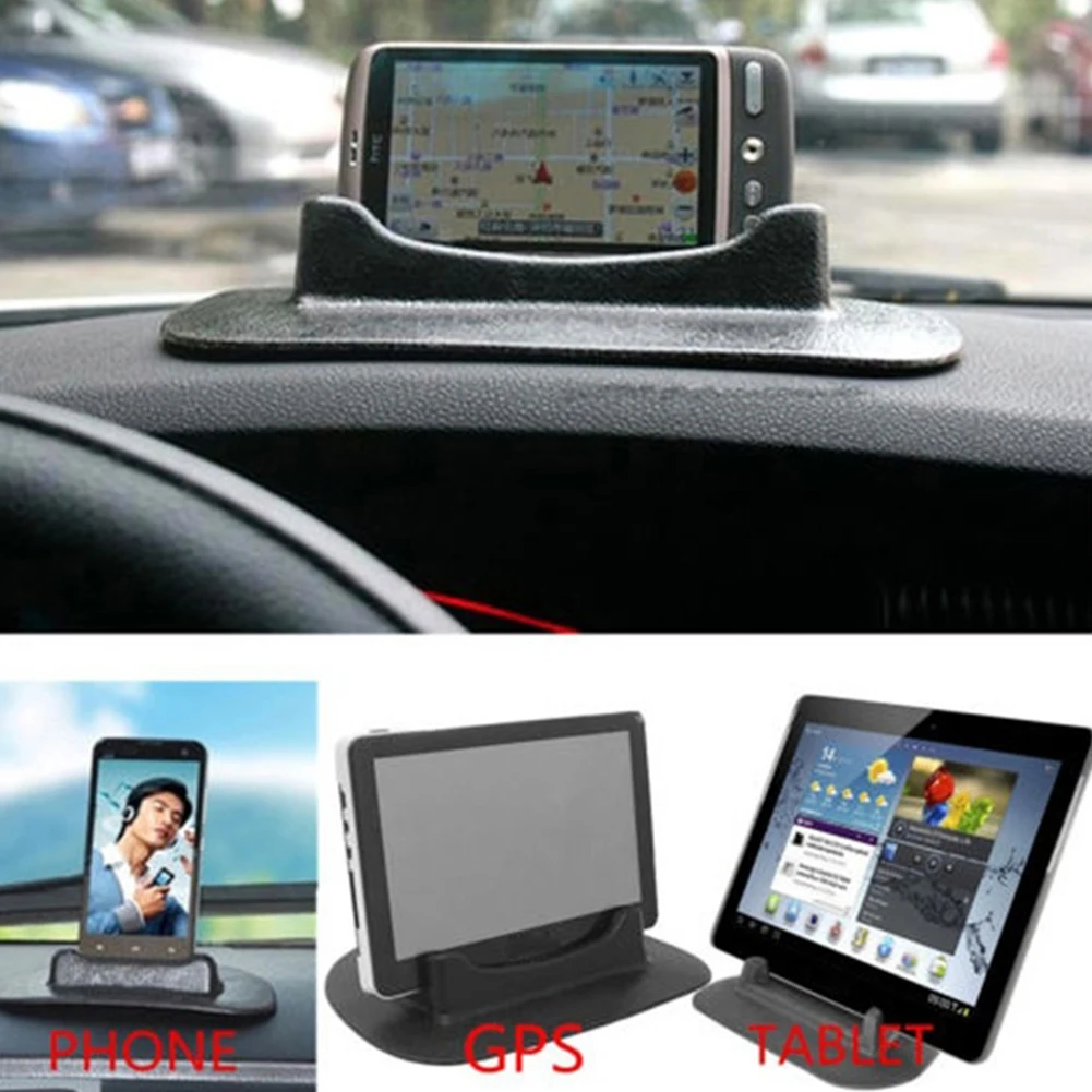 Car Kit Silicone Mat Mobile Phone/Pad Holder Car Kit Multi Functional Dashboard Silicone Anti
