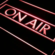 Светодиодный неоновый светильник i480 On Air recording Studio, переключатель включения/выключения 20+ цветов, 5 размеров