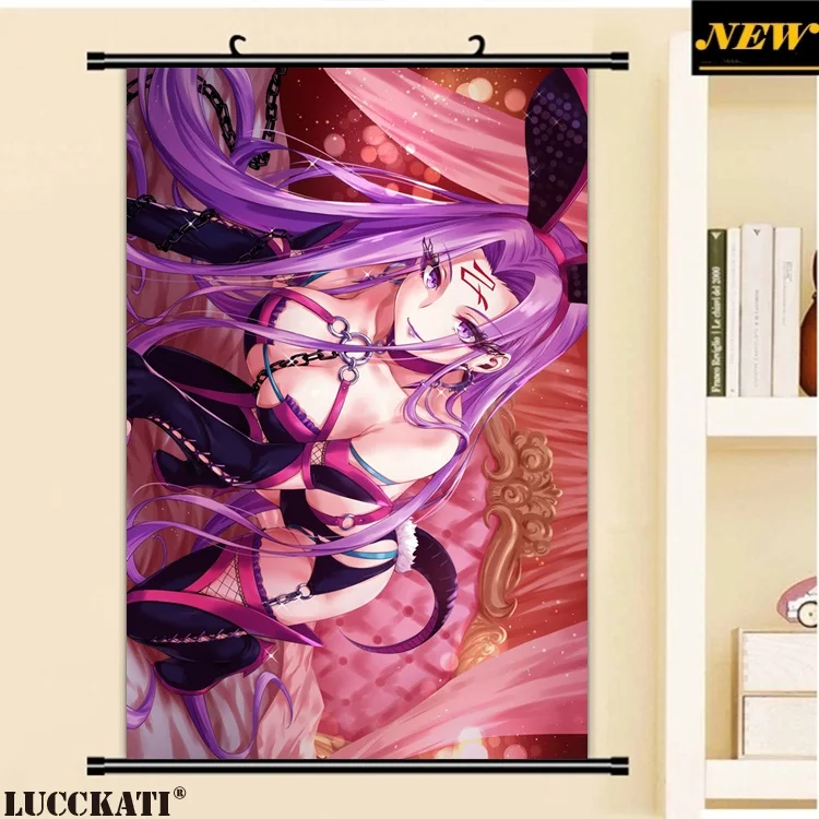 40X60 см Fate grand order Fate/go Fgo Сексуальная лоли каплей мультфильм аниме Настенная картина плакат прокрутки ткань холст живопись 1 - Цвет: P