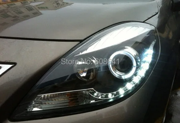 SUNNY Versa светодиодный Ангельские глазки головной светильник для NISSAN 2011 13 лет