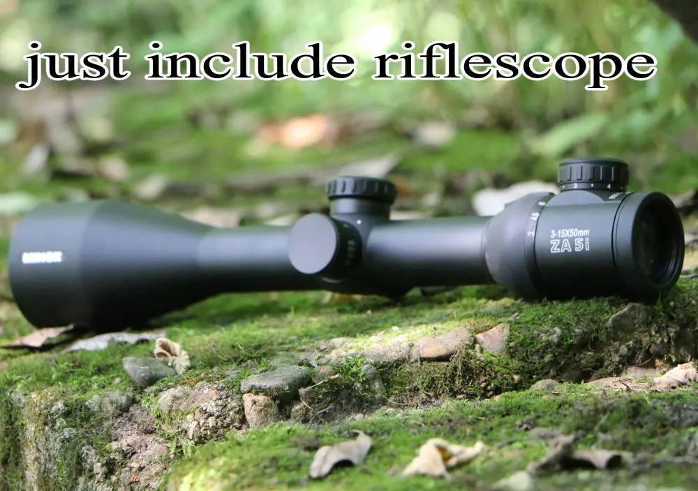 Дальномер riflescop MINOX ZA 5i 3-15x50 Riflescopes+ 5-700 м мини лазерные дальномеры дальномер искатель scops - Цвет: only riflescope