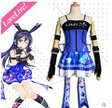 Love Live! Sonoda Umi Video Game Awakening Costume Cosplay Liminous Dress New free shipping A
