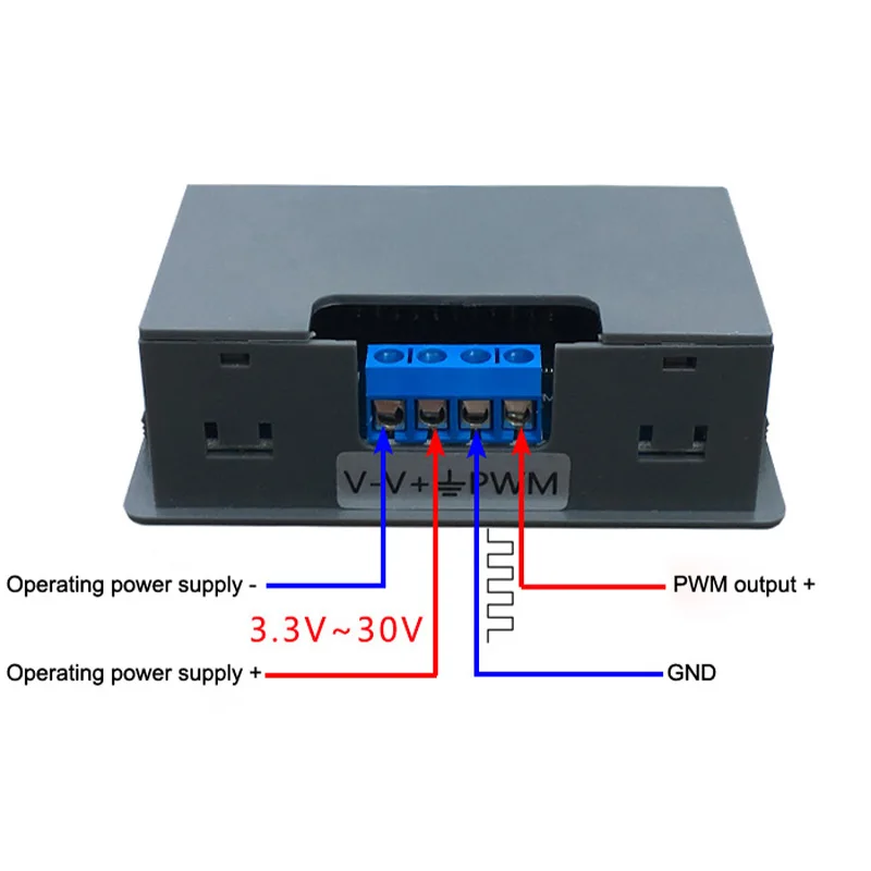 Регулируемый 1Hz-150 кГц PWM генератор сигналов Модуль XY-KPWM у вкл/выкл кнопка квадратный волновой импульсный сигнал Выход PWM Частотомер
