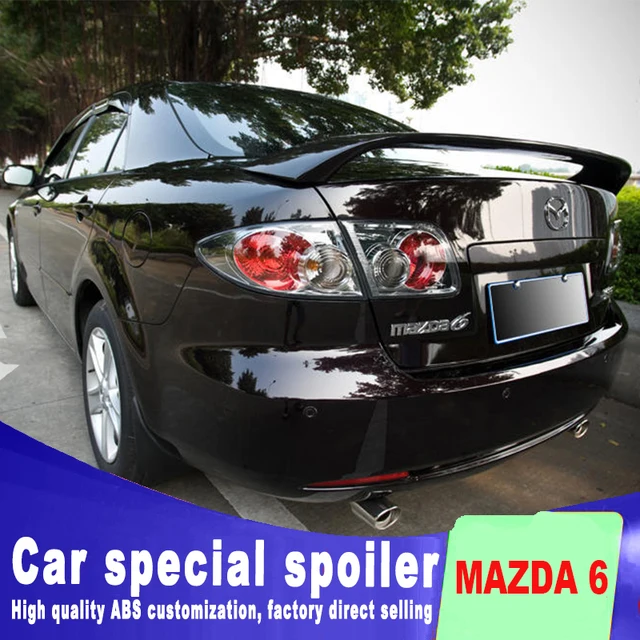 2004 To 2016 For Mazda 6 Spoiler By Primer Or Diy Color Paint High 2004 To 2016 For Mazda 6 Spoiler By Primer Or Diy Color Paint High Quality Abs Spoilers Rear Trunk Are