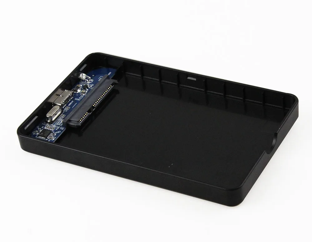 2 ТБ чехол для жесткого диска USB 3 0 на SATA HDD Box внешний корпус черный без винтов