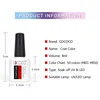 GDCOCO esmalte de uñas diseño de Arte de uñas de Gel de barniz de 8 ml de color neón brillante empapa gel polaco uñas de manicura de venta al por mayor ► Foto 2/6