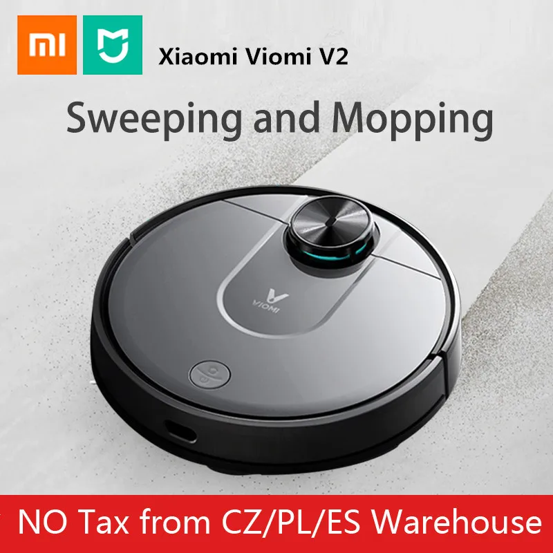 Новый умный пылесос Xiaomi Viomi V2 бытовой автоматическая мойка влажной уборки