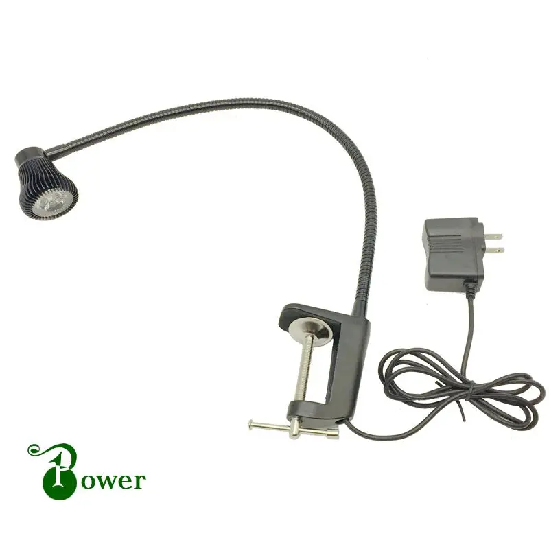 3W LED CLAMP ON WORK LIGHT FLEXIBLEin Desk Lamps from Lights