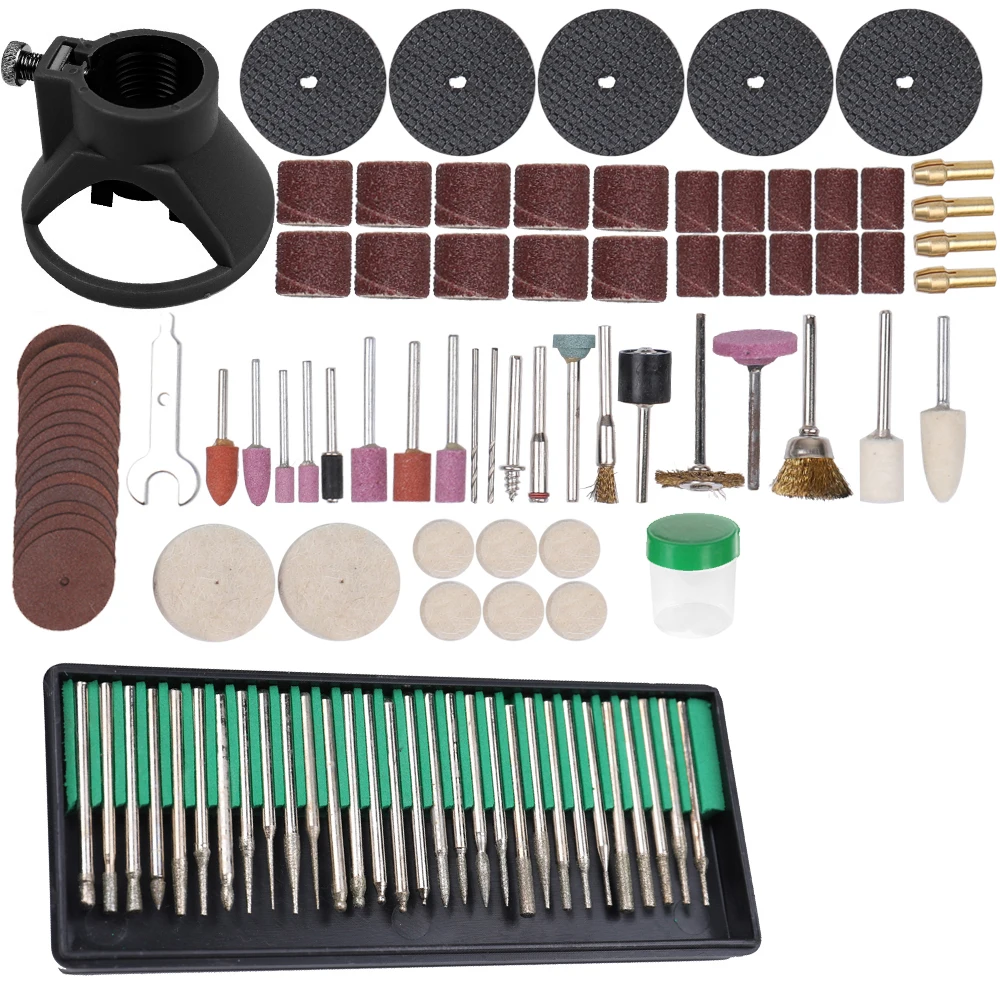 Handheld Electric screwdriver DIY Kits Mini Portable Drill Grinder Versatile Cutting Polishing Sanding Machine Bits Tools Kit