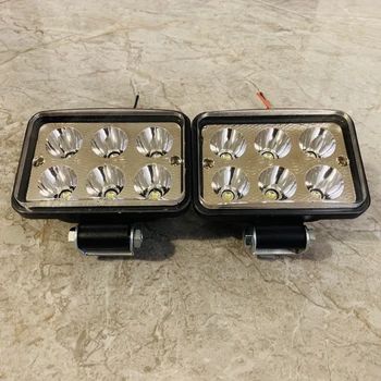 

12v-80v Led driving headlight 2x 30w Spot car light Offroad fog light Waterproof Bumper Spotlight 4x4 truck Led work light kit