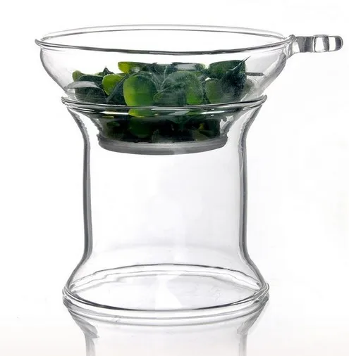 1PC Split type heat-resistant glass Kung Fu tea strainer manual transparent tea filters tea accessories JQ 1075 1PC Split type heat-resistant glass Kung Fu tea strainer manual transparent tea filters tea accessories JQ 1075