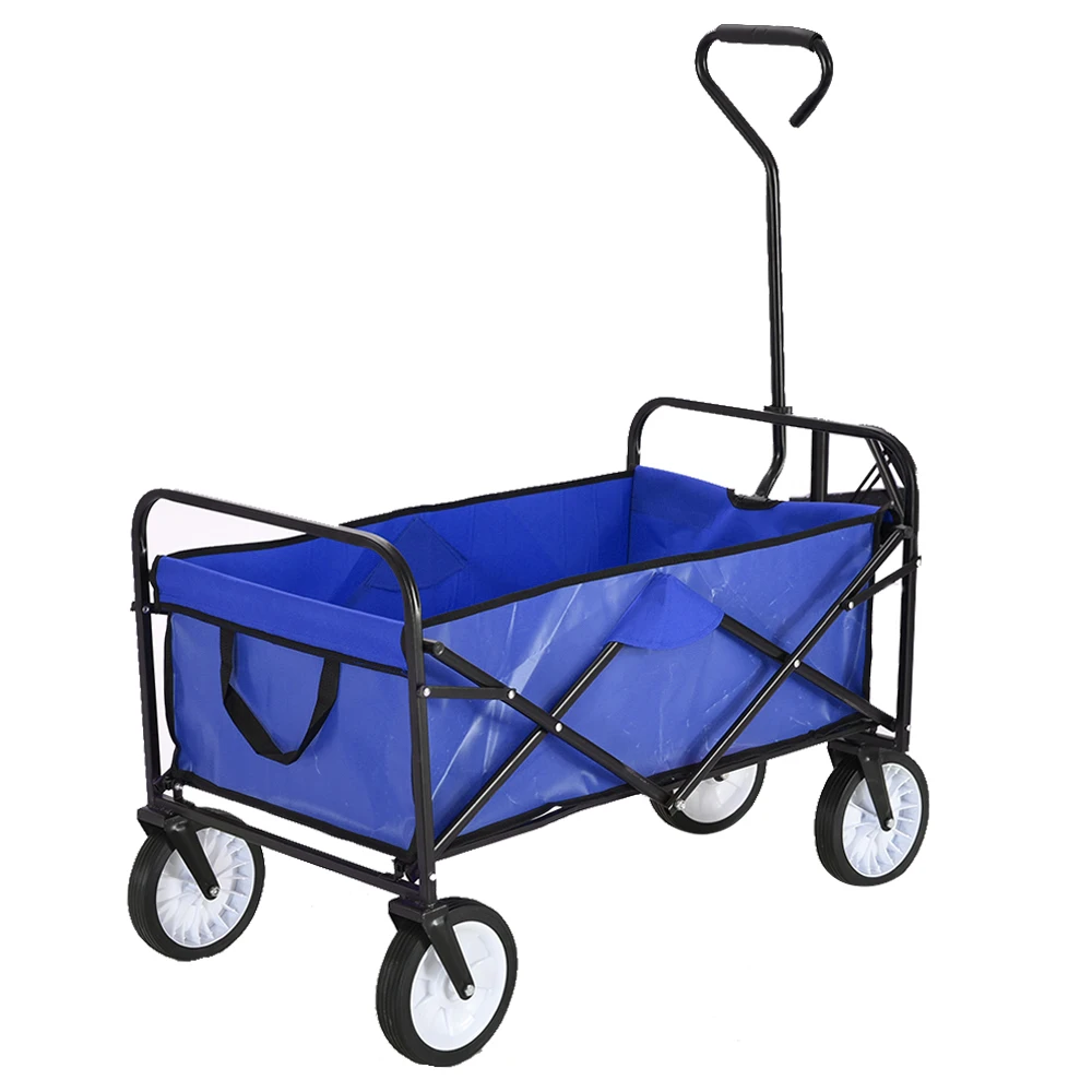 Panana Folding Hand Truck Trolley Barrow Cart Garden Platform Trolley Home Garden Tool Capacity 100kg