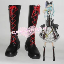 Touhou Project watatsuki без yorihime Косплэй Обувь Сапоги и ботинки для девочек на заказ