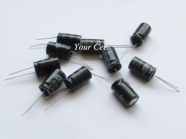 10 pcs Electrolytic Capacitors 400V 22UF 13X21MM Aluminum Electrolytic Capacitor