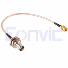 Eonvic SMA разъем для BNC женский переборки РФ коаксиальный кабель