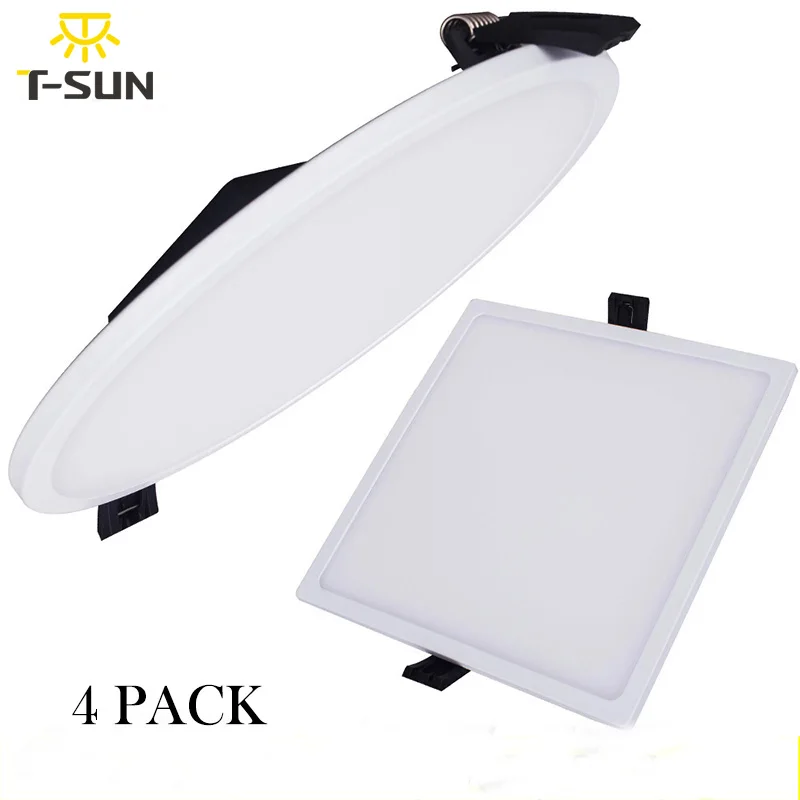 4 шт./упаковка Ультратонкие светодиодные потолочные светильники SMD4014|panel lamp|led panel