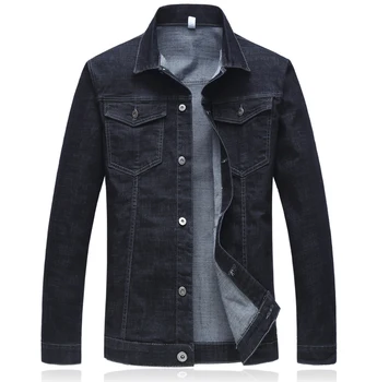 

2019 autumn winter bomber jacket men varsity jacket windbreaker mens bomber jackets and coats denim men's clothing XXL-6XL
