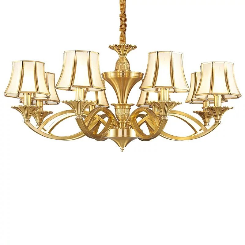 Медный канделябр светильник для гостиной|living room chandelier|chandelier lighting living roomchandelier |