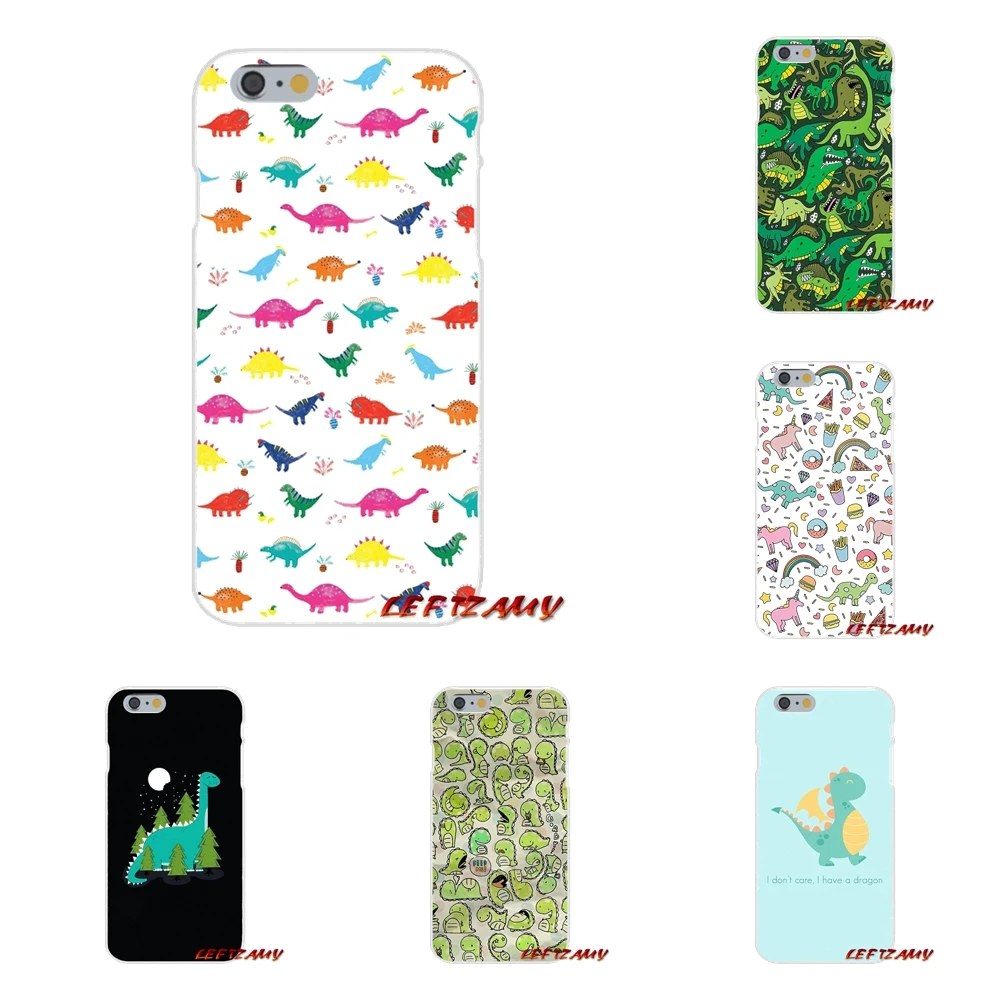Мультфильм kawaii динозавры узор тонкий телефон чехол для Motorola Moto G LG Spirit G2 G3 мини G4 G5
