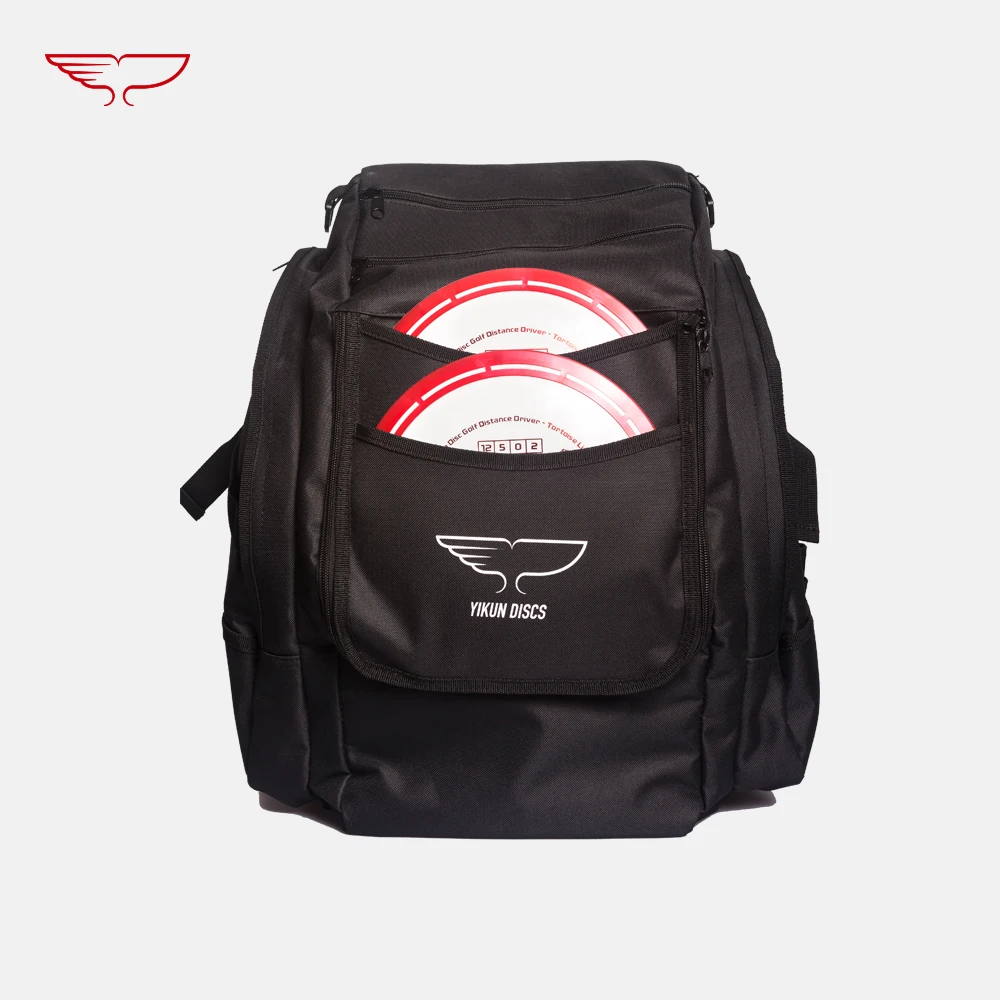 Yikun Discs Disc golf bag-holds 30 Discs | Standard Disc Golf Bag | Outdoor Backpack