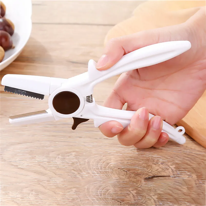 Multi-use Beer Opener Chestnut Bottle Opener Ginkgo Nut Sheller Kitchen Tools Kitchen Accessories Home Decor 30MR0107
