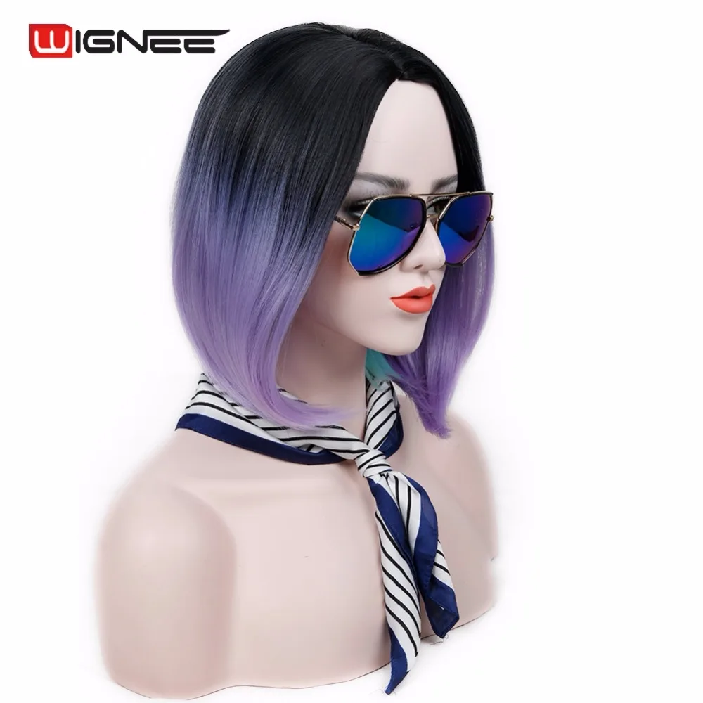 Synthetic Bob Wig (12)
