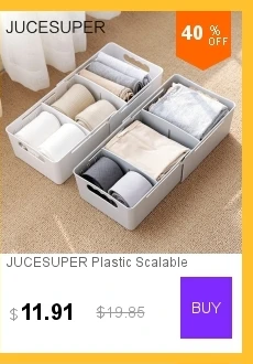 Jucesuper складной ящики для хранения нижнего белья бюстгальтер Носки Органайзер для трусов Box моющийся без ячейки мультфильм шаблон домашнего хранения
