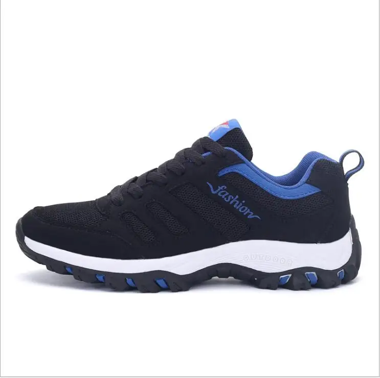 

Comemore New Hot Lace-Up Sport Shoes Men's Super Light Sneakers Outdoor Athletic Men LightWeight Air Mesh Breathable Sneakers 45