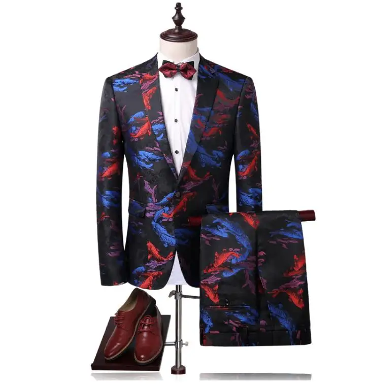 

2019 Winter Big Promote Custom Slim Fit Single Button Wedding Suits Men,Casual Men's Dress Suits,Business Suits Blazers 2Pieces