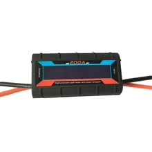 0-60V 0-200A ЖК-дисплей Ватт метр и анализатор мощности прецизионный RC измеритель мощности инструмент