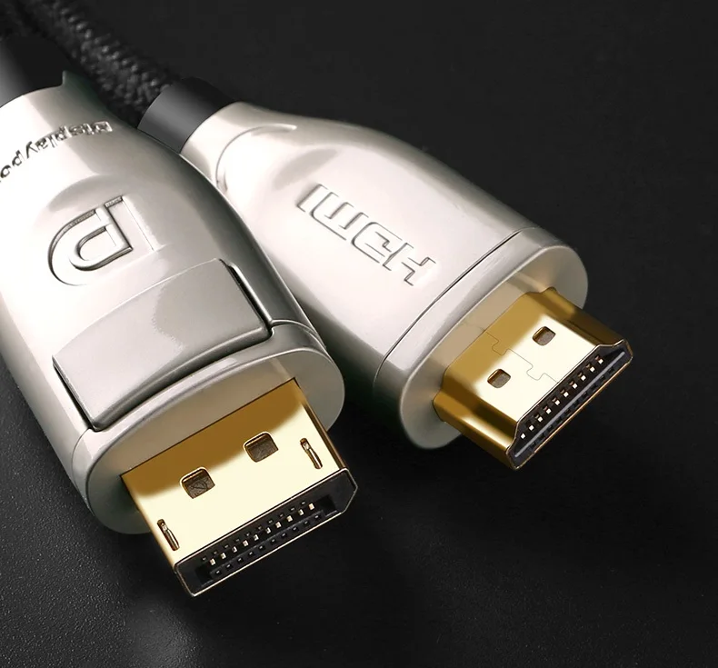 Displayport в HDMI кабель M/M DP to HDMI 2,0 адаптер конвертер 4 к аудио видео кабель для HDTV проектор Ноутбук 3840*2160 60 Гц