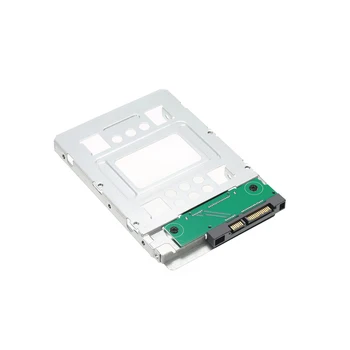 

2.5" SSD to 3.5" SATA Hard Disk Drive HDD Adapter Hot Swap Plug Converter Bracket Tray Cage Compatible with 2.5"/3.5" SATA SSD