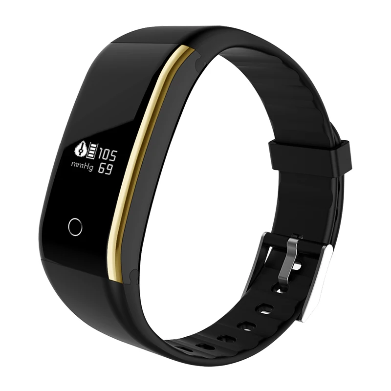 2018 V9 smart bracelet waterproof IP67 0.66 inch OLED heart rate blood