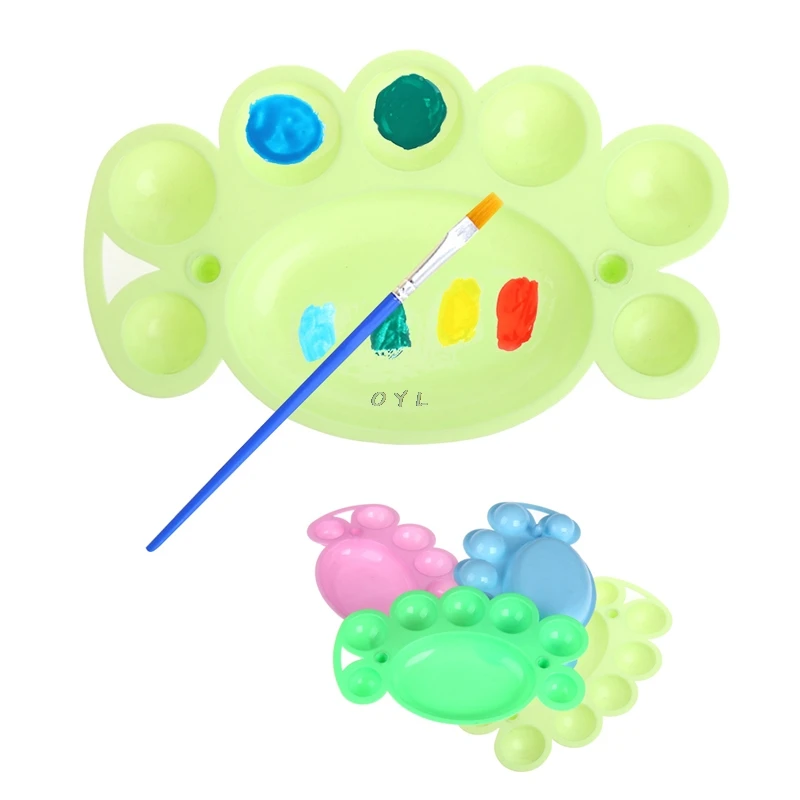 1pcs Paint Tray Cute Art Alternatives Paint Tray Artist Oil Watercolor