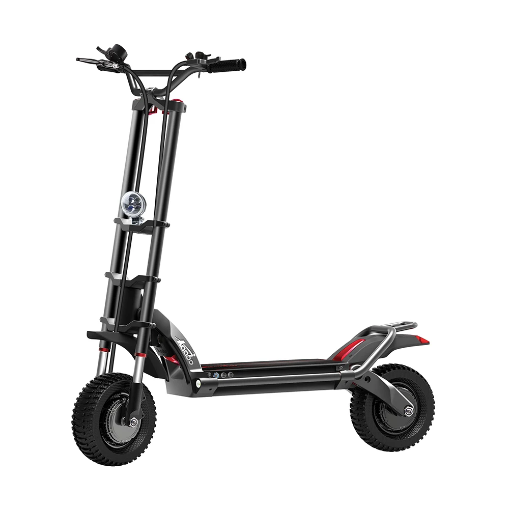 

2019 Kaabo Wolf Warrior II higher version 11inch 60V 35AH Electric Scooter with Hydraulic shock absorption