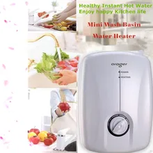Electric Water Heater Tap Instantaneous Induction Hot heating for Hotel School bathroom Toilets sink wash basin mixer faucet