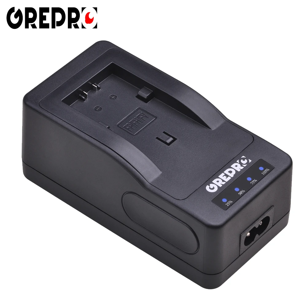 

GREPRO LED Ultra Fast Battery Charger for Sony NP-FV100 NP-FV70 NP-FH100 NP-FH70 NP-FP90 NP-FP70 DCR-SR21,SR68,SR88,SX15,CX115