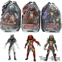 Фильм AVP Aliens vs Predator серия фальконер Хищник большой красный город Охотник 18 см 3* стиль мультфильм игрушка ПВХ фигурка модель подарок