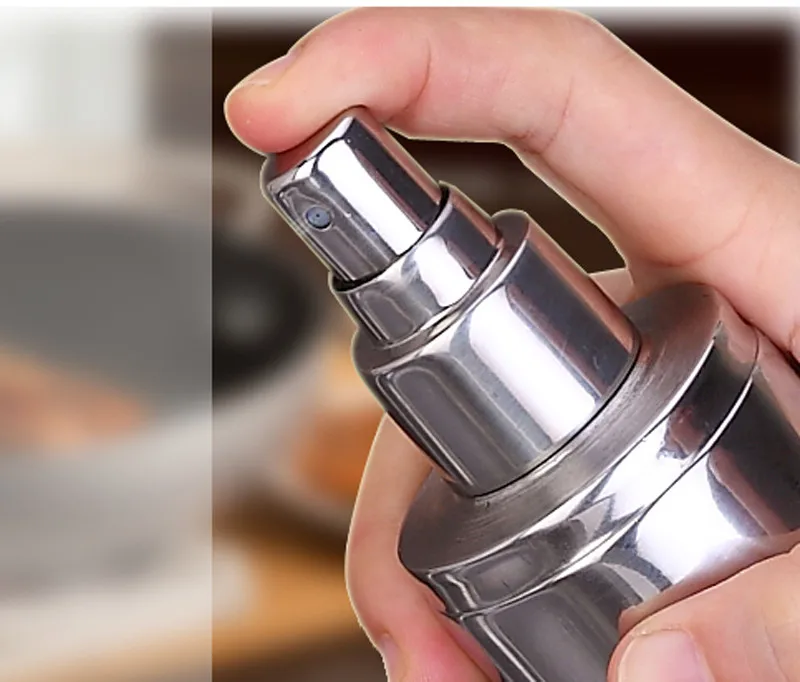 Hot Sale Glass Olive Spraying Oil Bottle Sprayer Stainless Steel Edible Oil Pot Leak-proof Drops Spice Jar Kitchenware Tools14